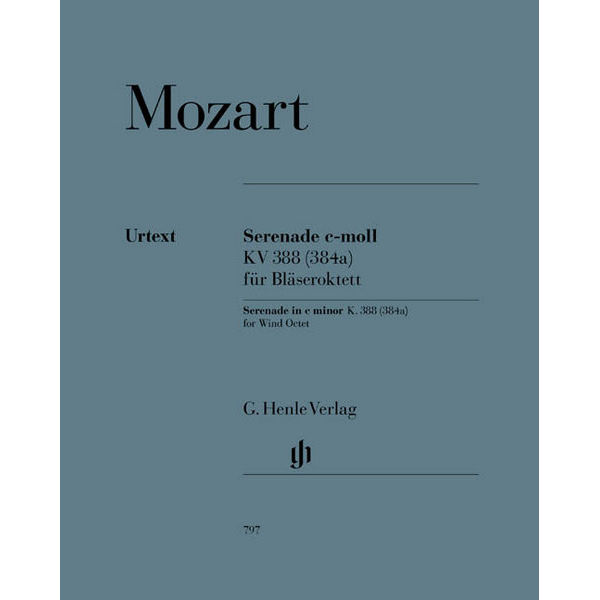 Serenade c minor K. 388 (384a) , Wolfgang Amadeus Mozart - two Oboes, two Clarinets (Bb), two Horns and two Bassoons