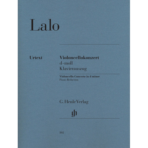 Violoncello Concerto in d minor, Edouard Lalo - Violoncello, Piano