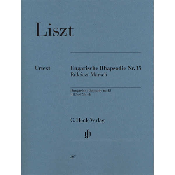 Hungarian Rhapsody no. 15 Rákóczy March, Franz Liszt - Piano solo