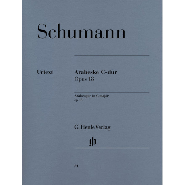 Arabesque in C major op. 18, Robert Schumann - Piano solo