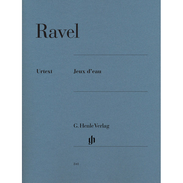 Jeux deau, Maurice Ravel - Piano solo