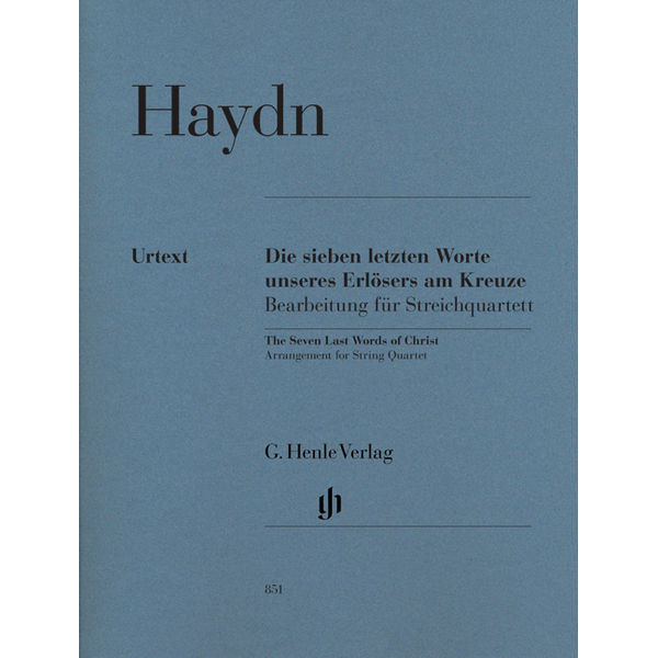 The Seven Last Words of Christ (Version for String Quartet) , Joseph Haydn - String Quartet