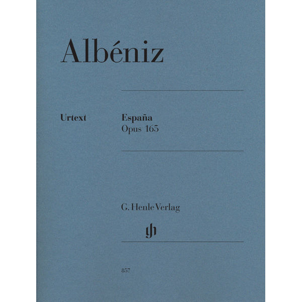 Espana op. 165, Albeniz Isaac - Piano solo