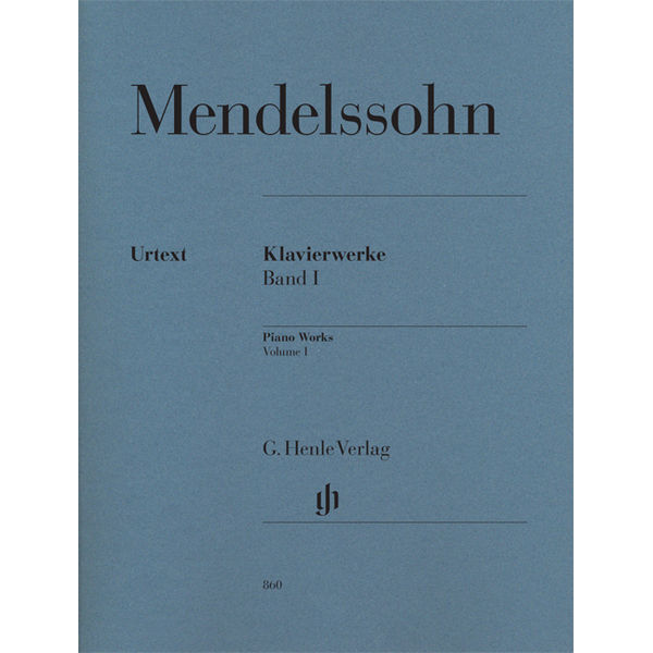 Selected Piano Works Volume I, Mendelssohn  Felix  Bartholdy - Piano solo