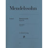 Selected Piano Works Volume II, Mendelssohn  Felix  Bartholdy - Piano solo