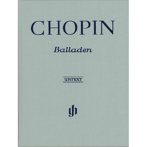 Ballades, Frederic Chopin - Piano solo, Innbundet