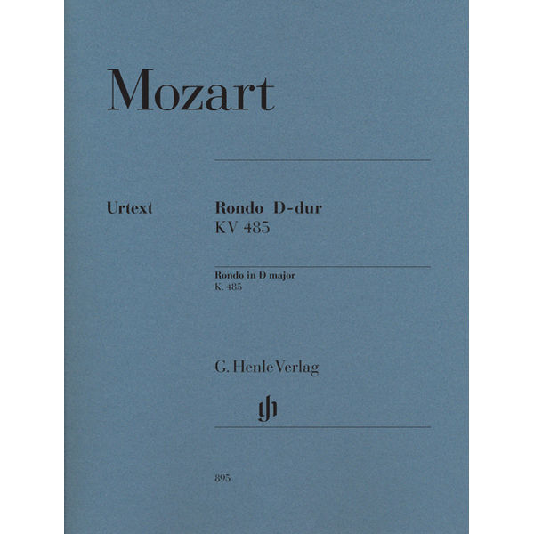 Rondo in D major K. 485, Wolfgang Amadeus Mozart - Piano solo