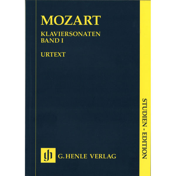 Piano Sonatas, Volume I, Wolfgang Amadeus Mozart - Piano solo, Study Score