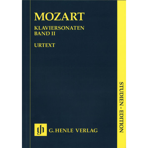 Piano Sonatas, Volume II, Wolfgang Amadeus Mozart - Piano solo, Study Score