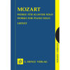 Works for Piano solo, Wolfgang Amadeus Mozart - Piano solo, Study Score