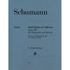 Five Pieces in Folk Style op. 102 for Violoncello and Piano (with marked and unmarked violoncello parts) , Robert Schumann - Violoncello and Piano