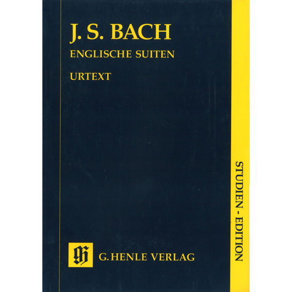 English Suites BWV 806-811, Johann Sebastian Bach - Piano solo, Study Score