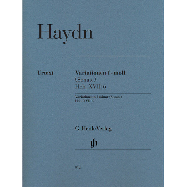 Variations in f minor  (Sonata) Hob. XVII:6, Joseph Haydn - Piano solo