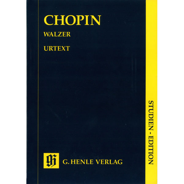 Waltzes, Frederic Chopin - Piano solo, Study Score