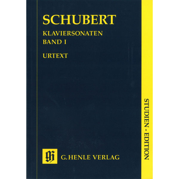 Piano Sonatas, Volume I, Franz Schubert - Piano solo, Study Score