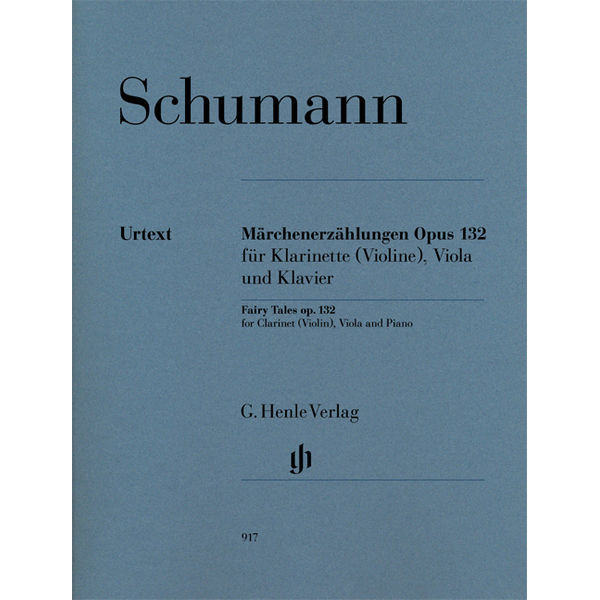 Fairy Tales op. 132 for Clarinet in Bb (Violin), Viola and Piano, Robert Schumann - Piano Trio