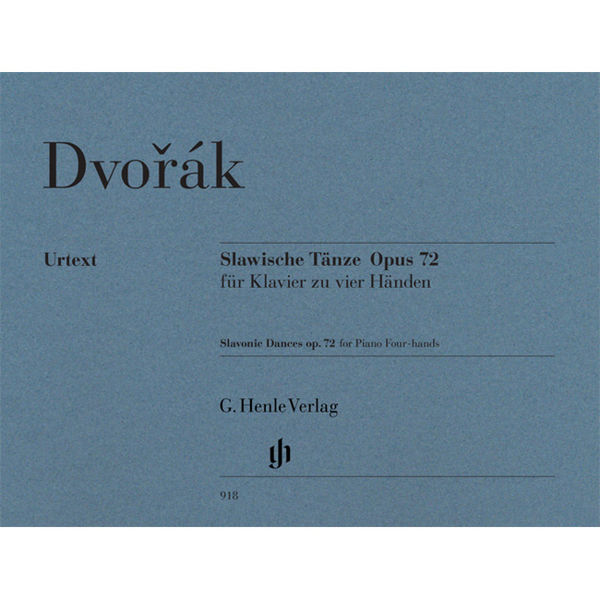 Slavonic Dances op. 72 for Piano Four-hands,  Antonín Dvorak - Piano, 4-hands