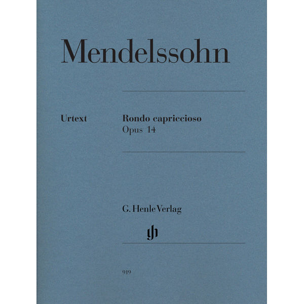Rondo capriccioso op. 14, Mendelssohn  Felix  Bartholdy - Piano solo