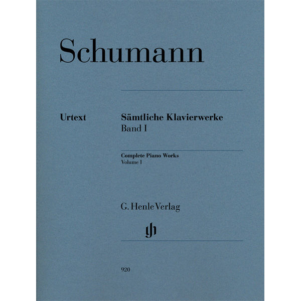 Complete Piano Works - Volume I, Robert Schumann - Piano solo
