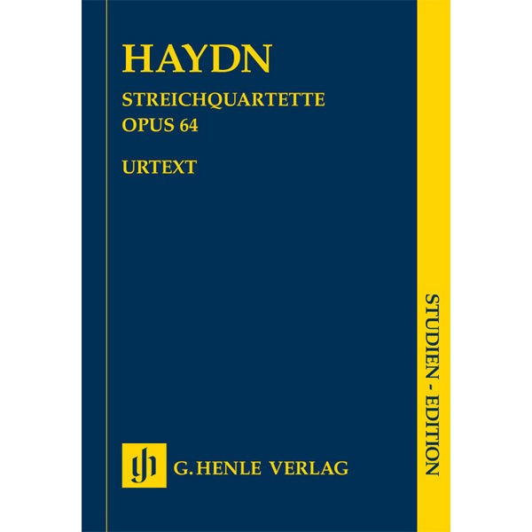 String Quartets Book VIII op. 64, Joseph Haydn - String Quartet, Study Score