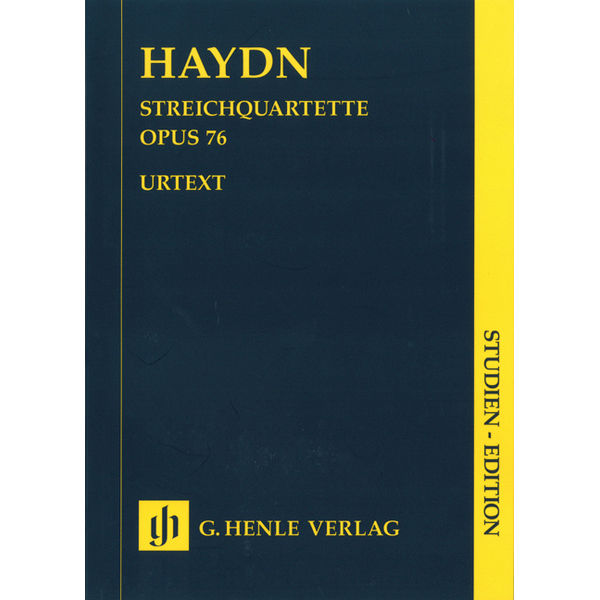 String Quartets Book X op. 76 Nr. 1-6, Joseph Haydn - String Quartet, Study Score