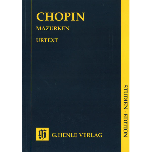 Mazurkas, Frederic Chopin - Piano solo, Study Score