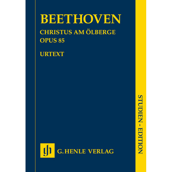 Christ on the mount of olives op. 85, Ludwig van  Beethoven - Choir and Orchestra, Study Score