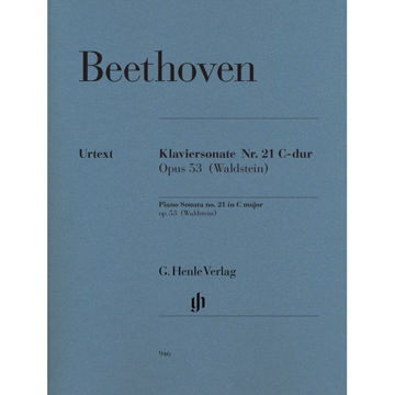 Piano Sonata No. 21 in C major Op. 53 (Waldstein), Ludwig van Beethoven. Piano solo