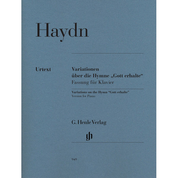 Variations on the Hymn Gott erhalte, Version for Piano, Joseph  Haydn - Piano solo