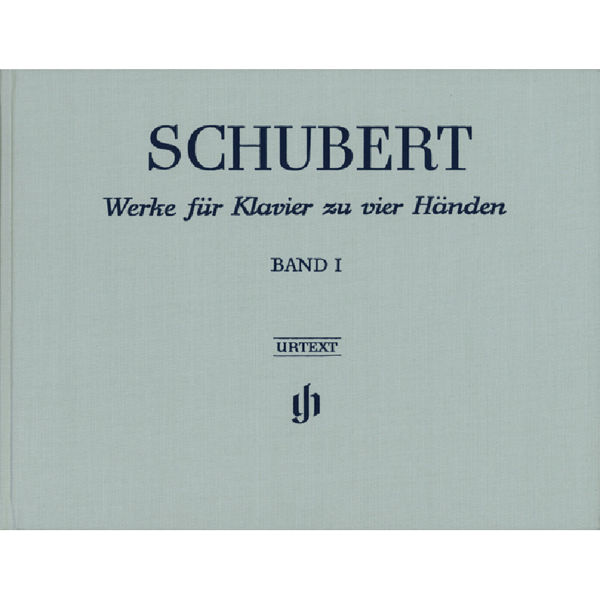 Works for Piano four-hands, Volume I, Franz Schubert - Piano, 4-hands, Innbundet