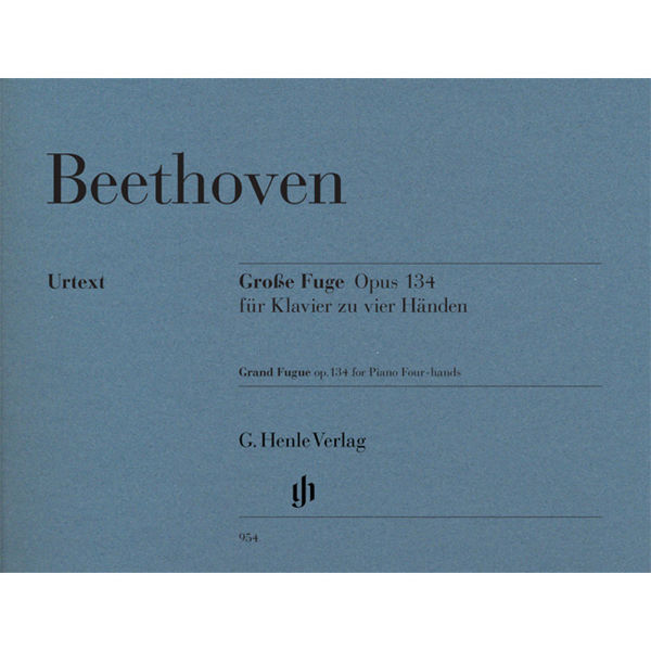 Grand Fugue for Piano Four-hands op. 134 (First critical edition to consult the autograph) , Ludwig van Beethoven - Piano for four hands