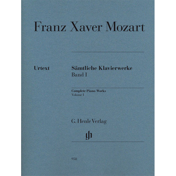 Complete Piano Works Volume I, Franz Xaver Wolfgang Mozart - Piano