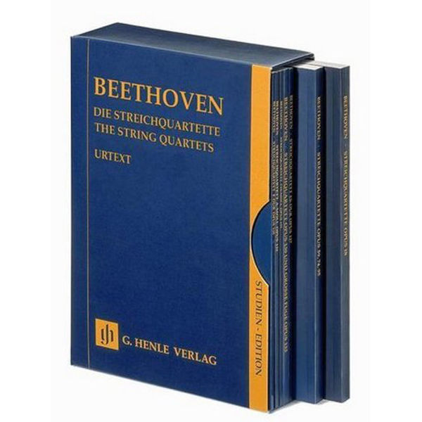 The String Quartets 7 Volumes in a Slipcase, Ludwig van Beethoven, Study Score