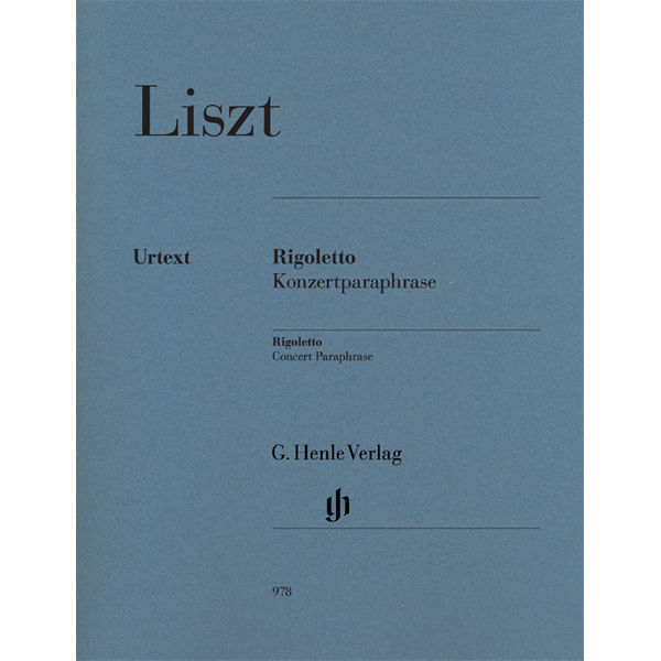 Rigoletto Concert Paraphrase, Franz Liszt - Piano solo