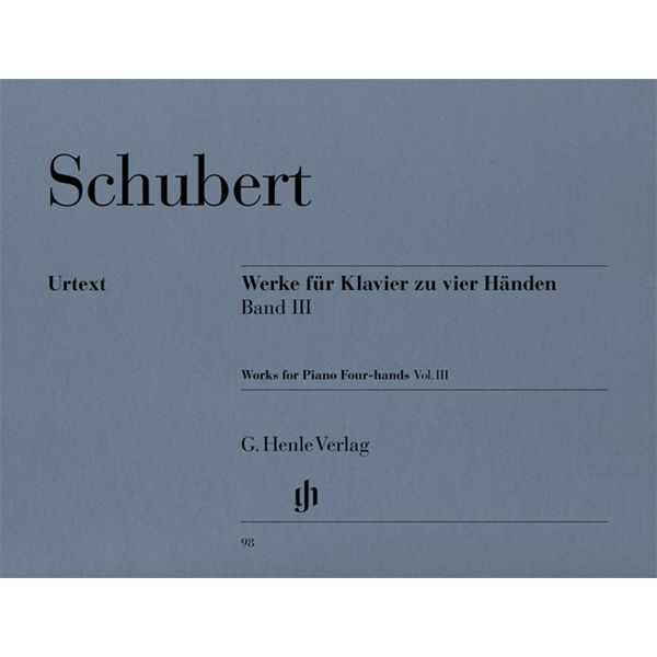 Works for Piano four-hands, Volume III, Franz Schubert - Piano, 4-hands