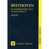 Concerto for Piano and Orchestra No. 5 E flat major op. 73, Ludwig van Beethoven - Two Pianos, 4-hands, Study Score