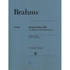 Sonatas for Piano and Clarinet op. 120,1 and 2, Johannes Brahms - Clarinet and Piano
