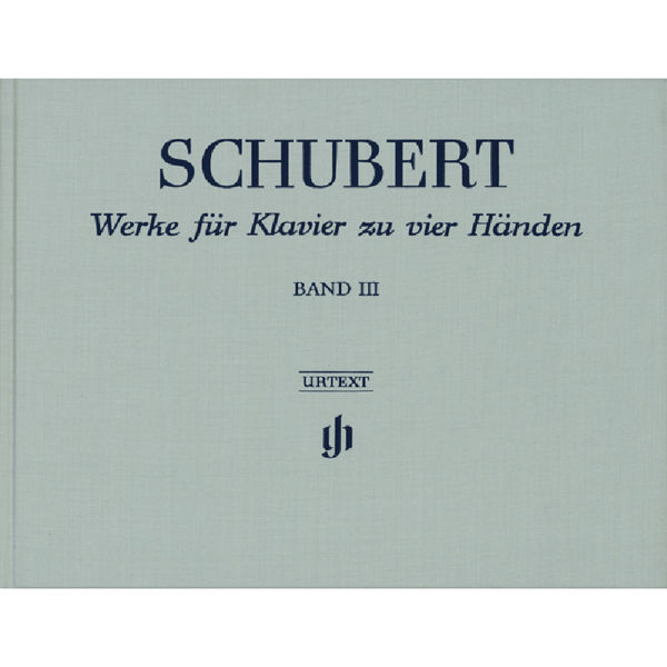 Works for Piano four-hands, Volume III, Franz Schubert - Piano, 4-hands, Innbundet