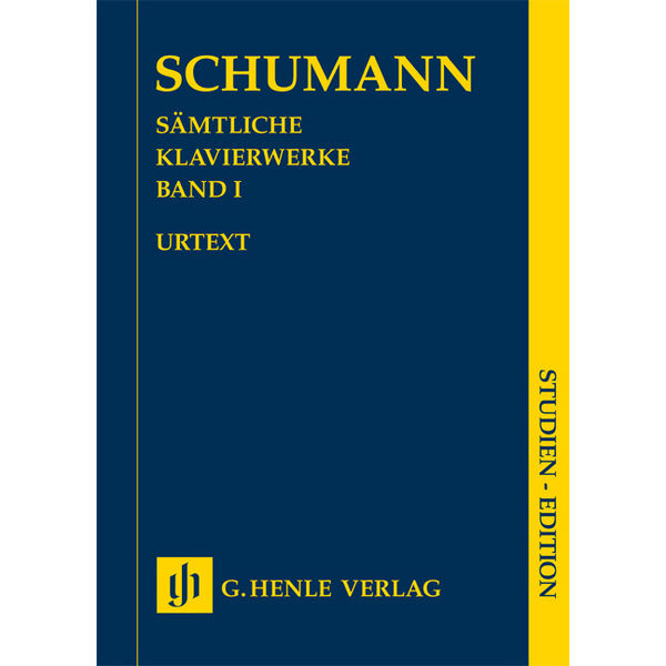 Complete Piano Works - Volume I, Robert Schumann - Piano solo, Study Score