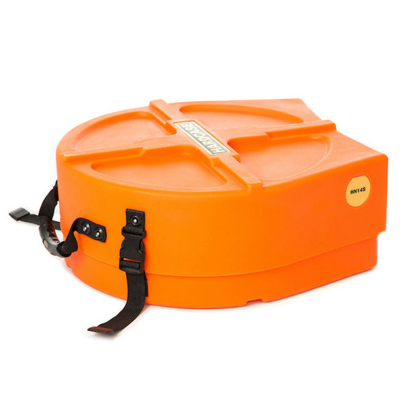 Trommekasse Hardcase Skarptromme HNL14SOR, 14, Orange