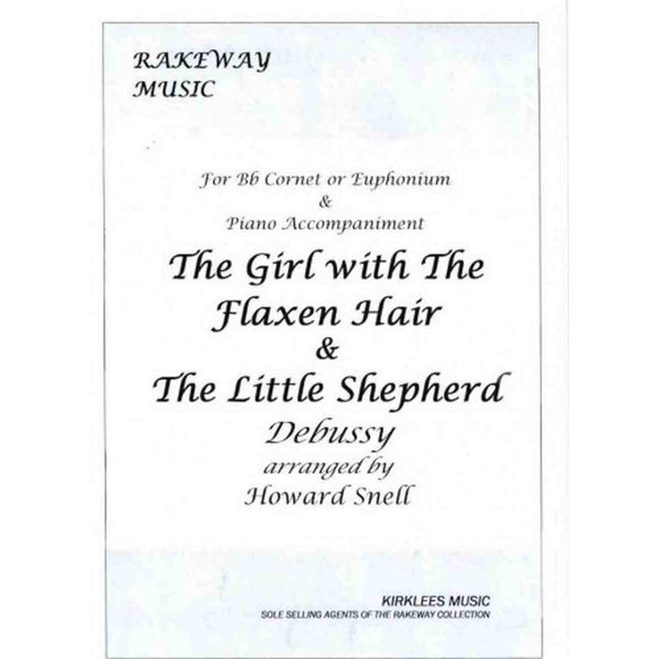 The Girl with the Flaxen Hair. Debussy/Snell. Cornet soloist and Piano Accompaniment