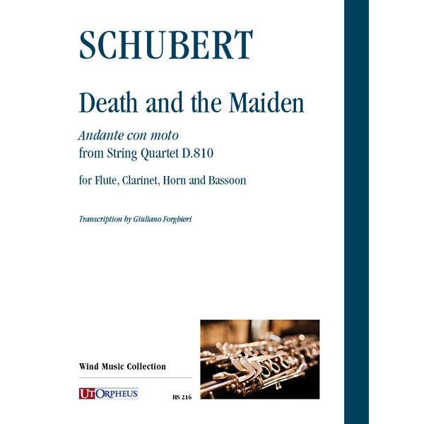 The Death and the Maiden d minor D 810 (from String Quartet), Franz Schubert - Flute, Clarinet, Horn and Bassoon