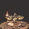 Tamburin Meinl HTHHBGK, Hi-Hat Mount, Enkel Rad Brass Jingles, Benny Greb Sand Hi-Hat Tambourin
