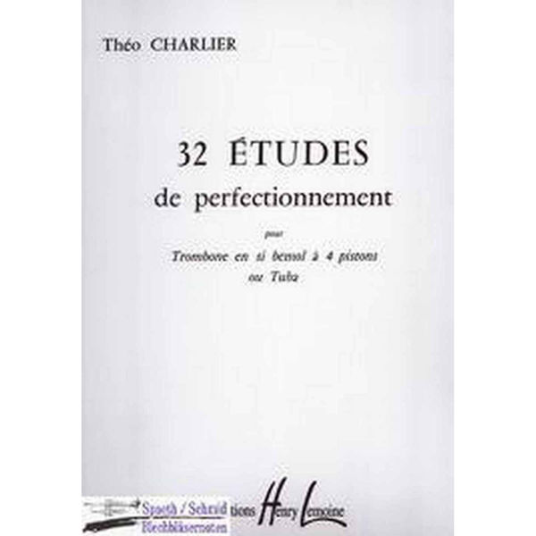 32 Etudes de Perfectionnement for Trombone or Tuba, Theo Charlier