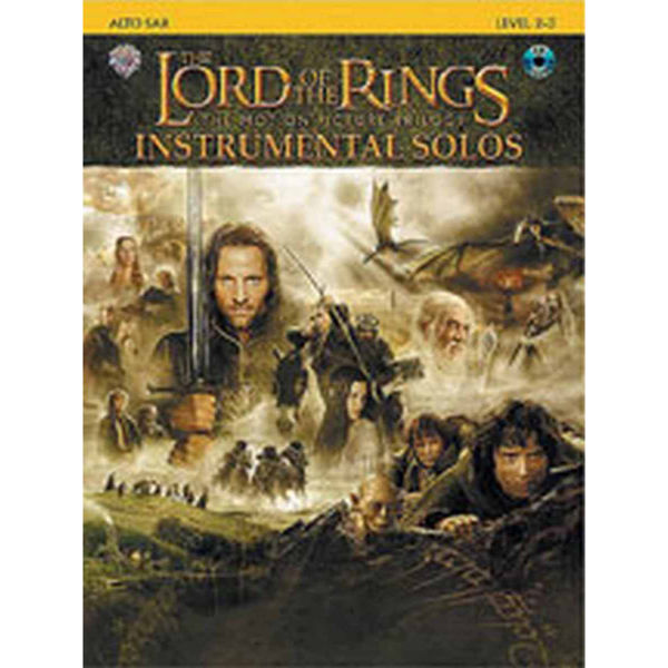 The Lord of the Rings Instrumental Solos - Altsax m/cd
