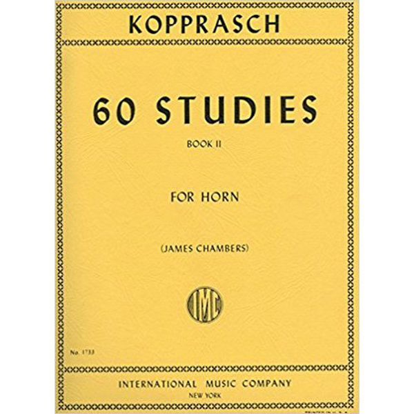 Kopprasch Sixty Studies for Horn Vol 2