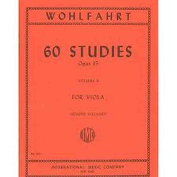 60 Studies, Op.45 - Wohlfahrt - Viola