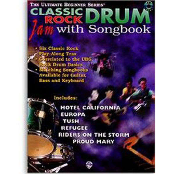 Classic Rock Drum Jam m/CD