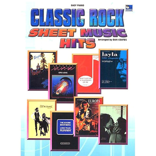 Classic Rock Sheet Music Hits (Easy Piano), Dan Coates