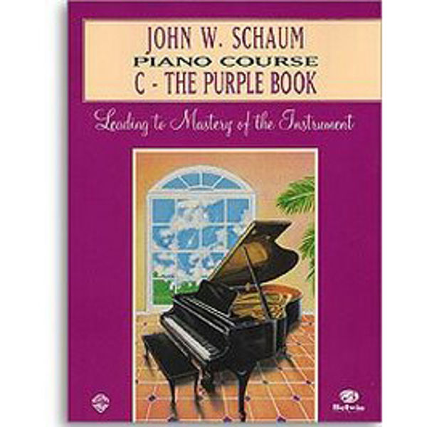 Schaum C Piano Course purple